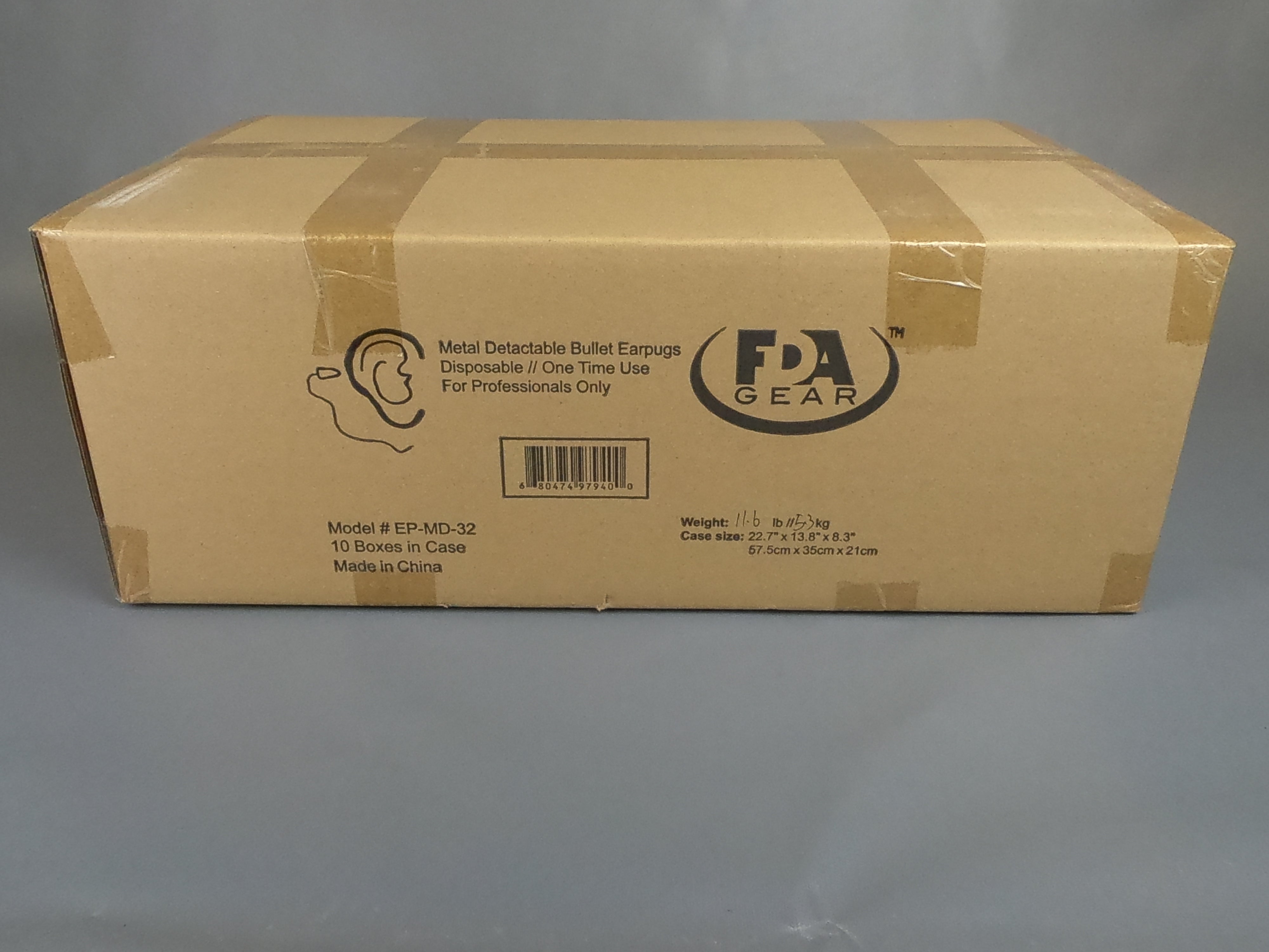 Earplugs Metal Detectable