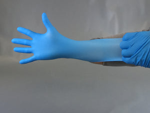 Disposable Blue Nitrile Glove,  4Mil Medical Grade 2.000 pc.