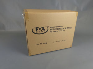 PE Sleeves Red 16"   2000pcs /Case