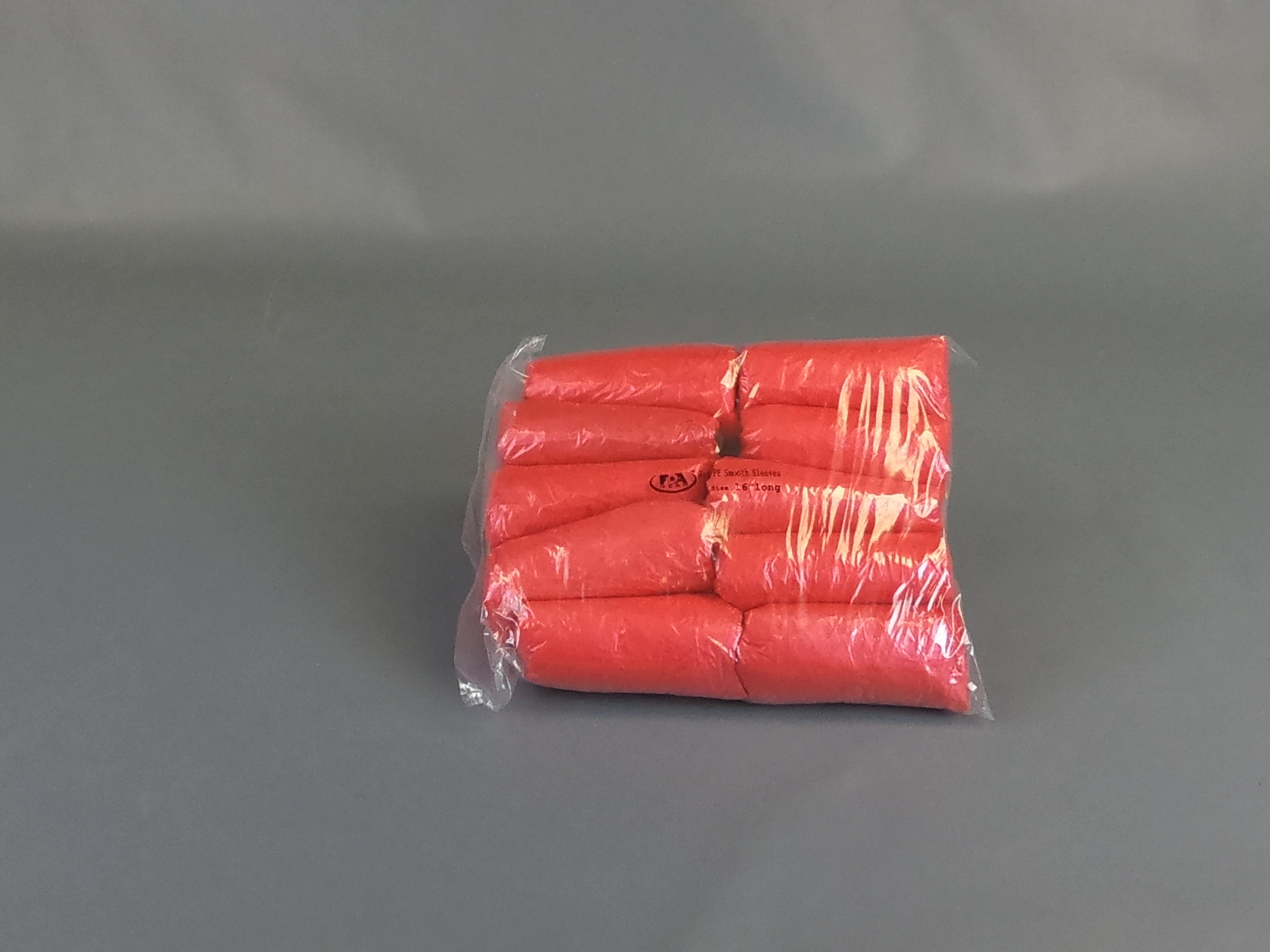 PE Sleeves Red 16"   2000pcs /Case